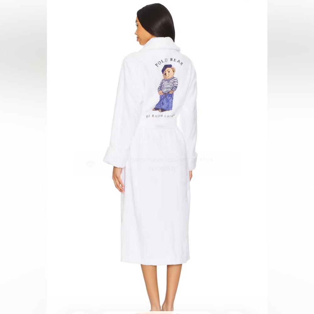 BNWT Polo Bear Cotton Bath Robe
